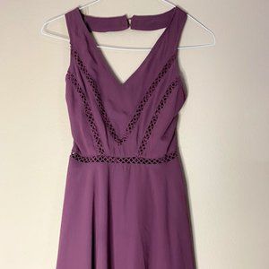 Charlotte Russe. Pink Midi Dress, Size Medium